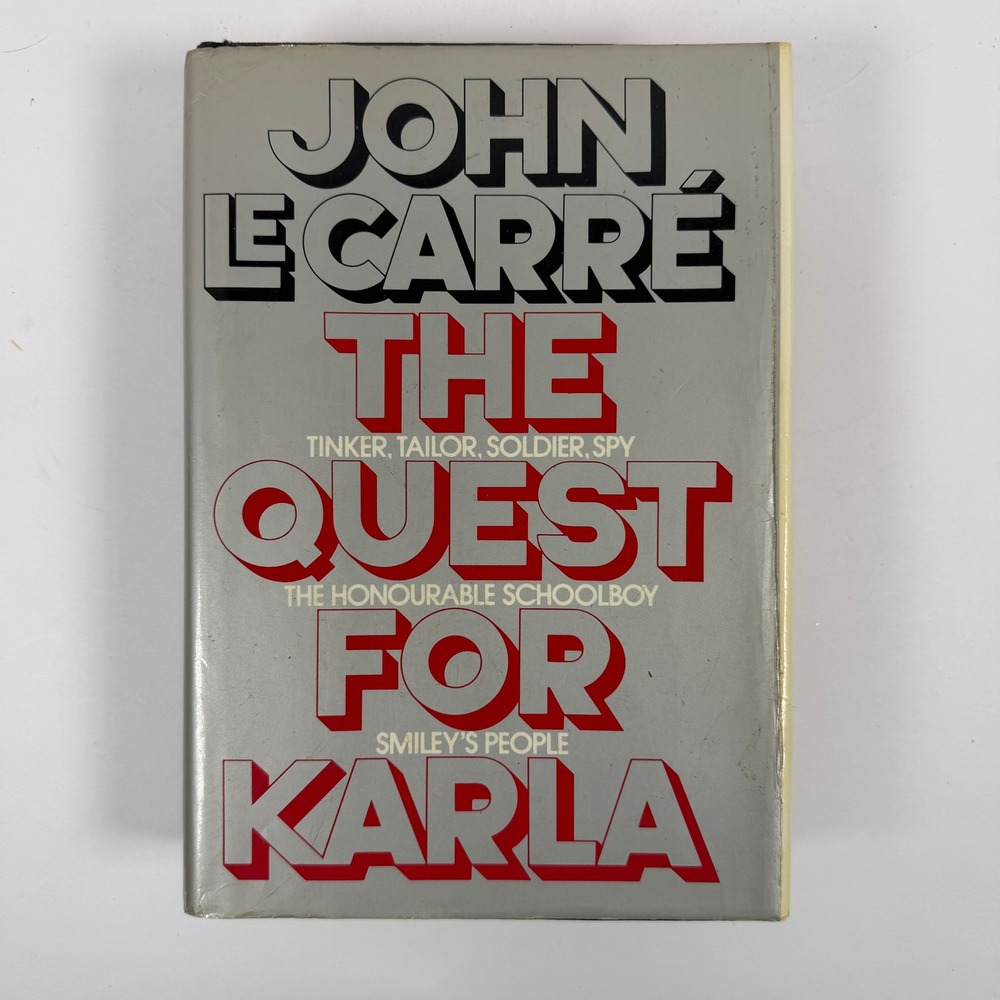 John le Carre The Quest for Karla 1982 Hardcover Omnibus Smiley Trilogy Knopf